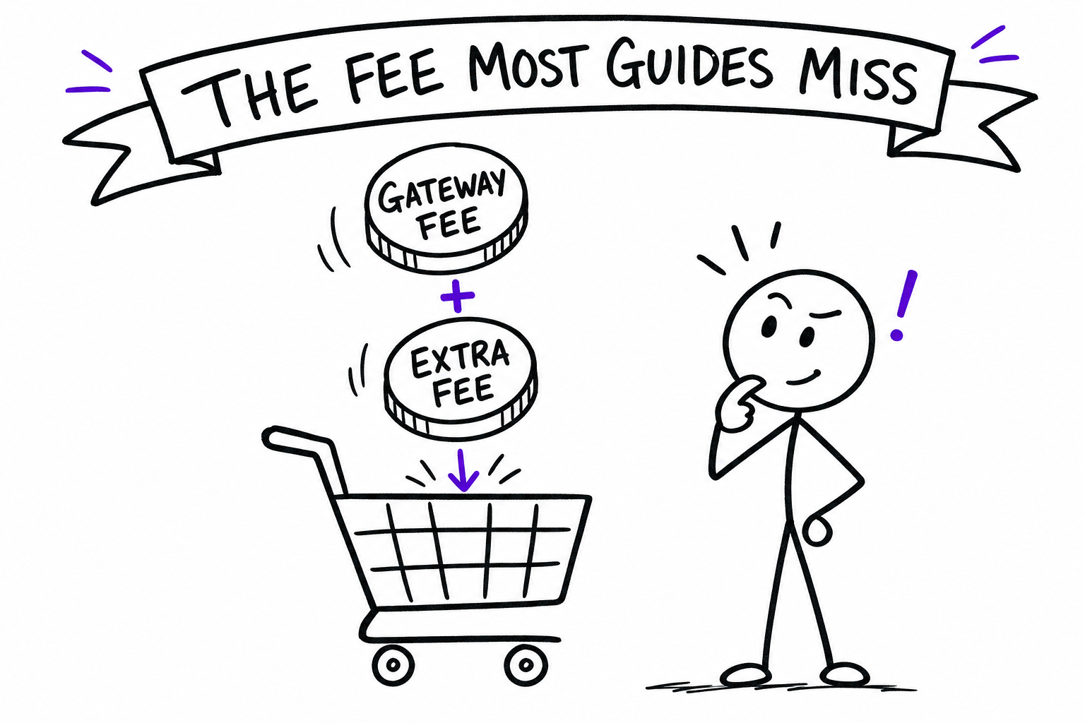Doodle: the extra fee most guides miss, stacked on top of the gateway fee