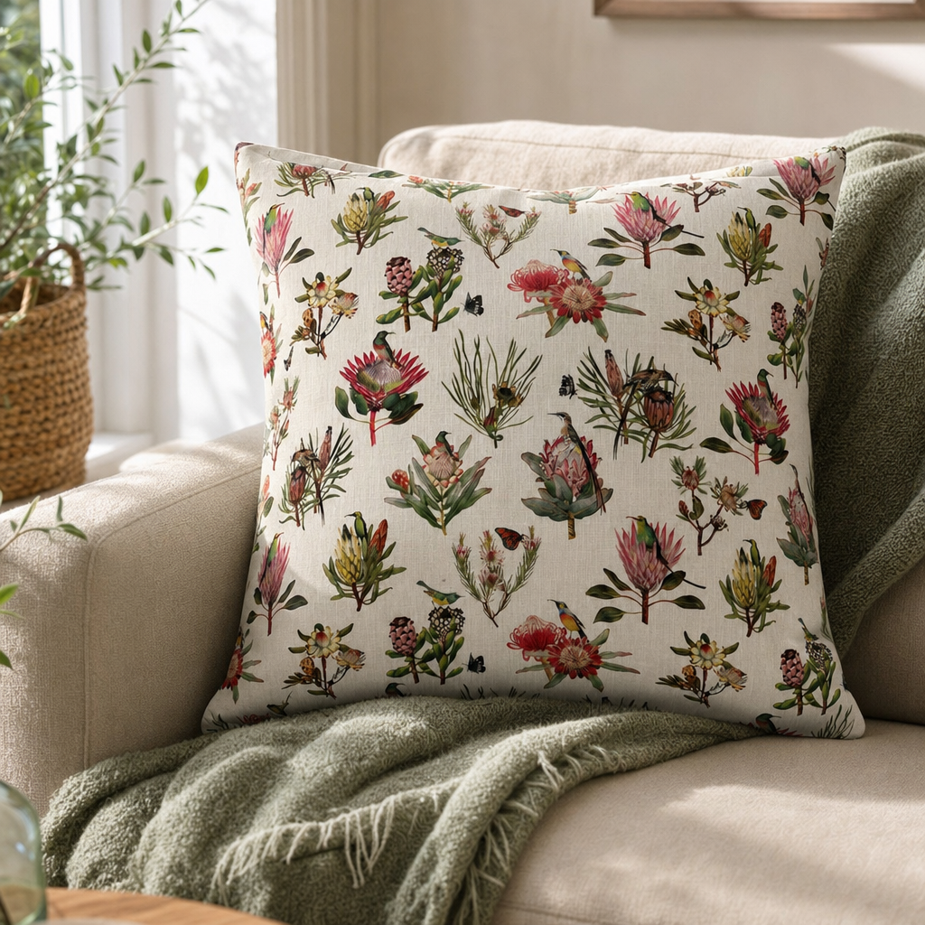 Cape Fynbos Cushion — Intellium Inc. visual