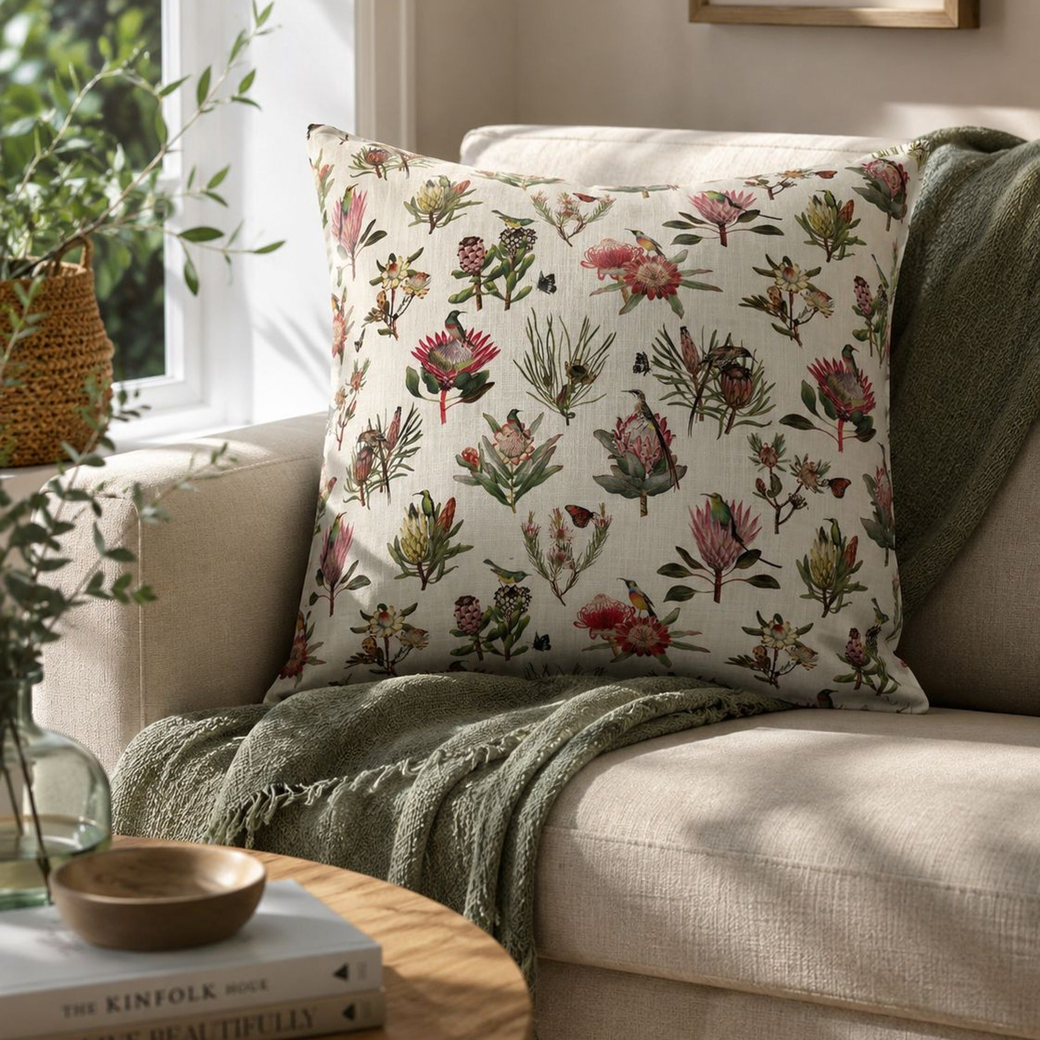 Cape Fynbos Cushion — original