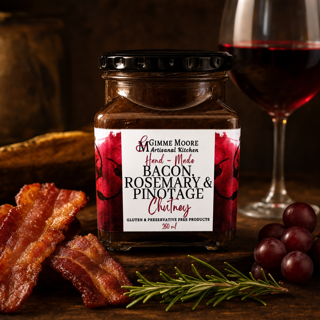 Bacon, Rosemary & Pinotage Chutney — Intellium Inc. visual